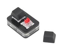 KIMISS Teclado con Interruptor Rojo de 2 Teclas, Teclado Mecánico Mini USB Diseñado para Juegos de Ritmo, Función Integrada de Copiar y Pegar y Accesos Directos (Black)