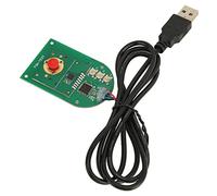 KIMISS Teclado Trackpoint 1M Reemplazo de Puntero de Cúpula Suave con Tapa Roja Desmontable para Computadoras Portátiles - Ideal para Diseñadores e Ingenieros