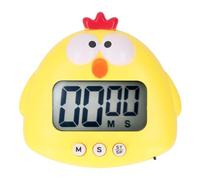 KIMISS Temporizador de Cocina Digital con Diseño de Animales de Dibujos Animados: Temporizador de Cuenta Regresiva, Alerta de Sonido, Fácil para Cocinar y Enseñar, Soporte Portátil para Uso en el