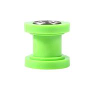KIMISS Tensor deslizante de rodillo de cadena, 10 mm Tensor de rodillo de cadena Guía Guía de rueda Pit Dirt Mini Bike Moto Atv(Verde)
