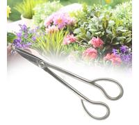 KIMISS Tijeras de Bonsai de Acero Inoxidable premium: Largo Ergonómico de 185 Mm de Bonosa para Podar Pequeñas Ramas y Hojas