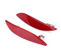 KIMISS Tiras reflectantes para parachoques trasero 265600004R, compatible con MEGANE MK3 2008-2013, cinta reflectante de seguridad, luz de advertencia