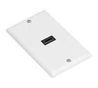 KIMISS Tomacorriente de Placa de Pared 4K - Cine en Casa de Paso de Alta Velocidad - Solución de Administración de Cables