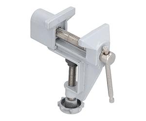 KIMISS Tornillo de Banco Pequeña Abrazadera Multifuncional de Aleación de Aluminio para Carpintería, Proyectos de Jardín, Manualidades de Bricolaje, Ideal para Aficionados y Profesionales