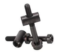 KIMISS Tornillos para poste de sillín de bicicleta, 2 uds, M5 x 40 mm, aleación de titanio, para ajuste seguro y ligero, repuestos compatibles con asientos