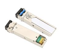 KIMISS Transceptor SFP de 1.25G, Modo único de Fibra Dual 10KM LC 1310nm Soporte de Distancia de Transmisión DDM para Servidores de Firewalls
