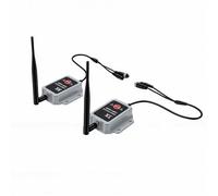 KIMISS Transmisor y Receptor Inalámbrico de Video con Cámara AHD 2.4G Transmisor y Receptor Inalámbrico de Video 200 300 M con 1080P 720P PAL NTSC para Remolque, RV, Autobús Camión