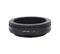 KIMISS Tubo de Ajuste de Enfoque Ajustable M58 a M58, Adaptador de Modificación de Lente Macro de Longitud Variable de 17 a 31 Mm para Reacondicionamiento de Lentes Agrandadas