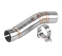 KIMISS Tubo de escape intermedio para CBR500R, CB500X, CBR500, CB500F - Conexión de enlace medio, tubo de conexión para de escape