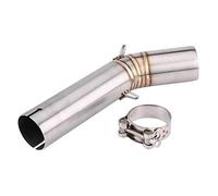 KIMISS de Completo para Moto, Tubo de Conexión Central para GSX-R600/GSX-R750 K6 2006, Acero Inoxidable, Fácil Instalación, Tubo de Medio