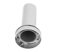 KIMISS Tubo de Escape-Punta Redonda del silenciador de Escape-db Killer leovince l sbk Titanium-Punta de Escape Redonda de Acero Inoxidable Duokon, Punta de silenciador de Escape Ajustable Universal