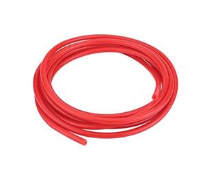 KIMISS Tubo de silicona para auto, 4mm x 5m, rojo - Schlauchleitung para sistemas de vacío, ble y resistente a altas temperaturas