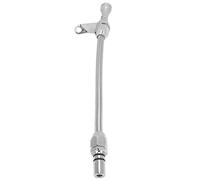 KIMISS Tubo Flexible de Varilla Medidora de Transmisión Compatible con GM 700R4 - Manguera Trenzada de Acero Inoxidable Montada en Cortafuegos - Reemplazo Duradero para