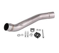 KIMISS Tubo medio de escape de la motocicleta con Accesorios de montaje para Z750 2007-2012