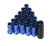 KIMISS Tue s para ruedas M12x1.25, 20 piezas, accesorios universales para coche, compatibles con, metal resistente, tue s de seguridad