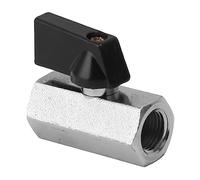 KIMISS Válvula de Bola de Gas con Núcleo de cobre: interruptor de Gas Natural Grueso para Uso Doméstico en Calentadores de Agua y Tuberías, Adecuado para Sistemas de y Agua (1/4)