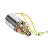 KIMISS Válvula Solenoide Eléctrica Marcador de Posición de Aire Bocina 24V 180 PSI Aleación de Cobre y Zinc 1 o 4 Pulgadas NPT Macho 1 u 8 Hembra