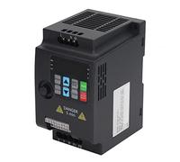 KIMISS Variador de Frecuencia de Alto Rendimiento Controlador de Motor de 0,75 KW Convertidor de Frecuencia Entrada Monofásica de 220 V CA Salida Trifásica de 0 a 220 V Alta Compatibilidad