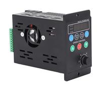 KIMISS Variador de Frecuencia para Control de Motor Trifásico, Convertidor Inversor de 750 W 4 A para Bomba y Ventilador, Ahorro de Energía, Frecuencia de Salida Ajustable