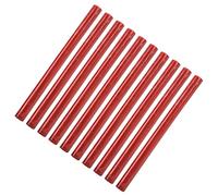 KIMISS Varillas de Sellado de Cera para Sobres de Tarjetas de Invitaciones de Bricolaje + Kit de Sellos de Cera de Sellado + Artes, Manualidades y Costura (llama roja)