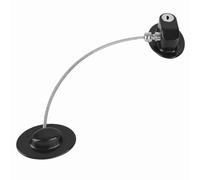 KIMISS Ventana de Seguridad para Bebés y Bloqueo del Refrigerador - Bloqueo de Cable de Seguridad para Ventanas y Puertas - Instalación Fácil Longitud Ajustable (#02)