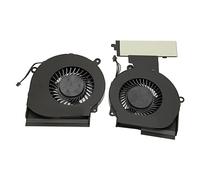 KIMISS Ventilador CPU GPU, para OMEN 15 DC L30204 001 L29354 Reemplazo de Fuente de Alimentación Digital DC 5V 0.5A 4 Pin Professional Laptop Cooling (Ventilador de CPU y GPU)
