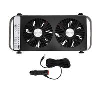 KIMISS Ventilador de Ventilación de Techo para RV, Ventilador de Escape de Techo Reversible ABS, 12 V, 4 Velocidades, Refrigeración Silenciosa para Autocaravana, Remolque, Ventilación