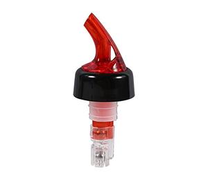 KIMISS Vertedor de Botellas de Medida Rápida de 15mL para Bebidas, Dispensador de Cócteles, Ideal para Bares, Pubs y Uso Doméstico, 1 ud. (rojo)