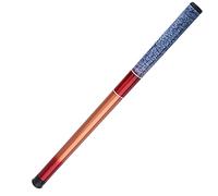 KIMISS Vidrio de Mano FRP, Varilla Telescópica Látigos de Pesca de Agua Dulce con Poste de Acero Varilla Portátil Fundición Manual Equipo de Pesca Duro (2.1M) (3.6)