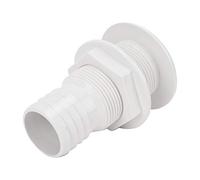 KIMISS Yate Marino para Barcos, Accesorio de Ventilación de Drenaje de Sentina, Resistente a la Corrosión, Navegación, Cubierta de Plástico a Través del Casco con Diseño Antiobstrucción para Yates,