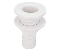 KIMISS Yate Marino para Barcos, Accesorio de Ventilación de Drenaje de Sentina, Resistente a la Corrosión, Navegación, Cubierta de Plástico a Través del Casco con Diseño Antiobstrucción para Yates,