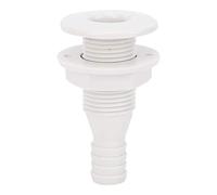 KIMISS Yate Marino para Barcos, Accesorio de Ventilación de Drenaje de Sentina, Resistente a la Corrosión, Navegación, Cubierta de Plástico a Través del Casco con Diseño Antiobstrucción para Yates,