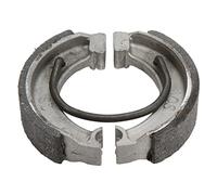 KIMISS Zapata de Freno Trasero para Motocicleta, Juego de Zapatas de Freno para PW50 PW 50 Y-Zinger 1981-2009 Zapatas de Freno Trasero Zapatas de Estacionamiento Zapata de Freno de Tambor Trasero Past