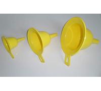 Kimmel 21-000-1852-1 - Juego de embudo (plástico, 80/120 / 160), color amarillo