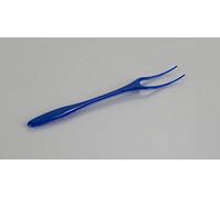 Kimmel 21-000-2755-1 Palillos para Aperitivos, 10 Unidades, Reutilizables, Plástico, Azul