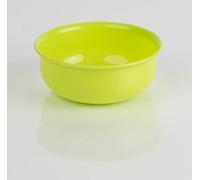 Kimmel Cuenco para cereales y sopa (plástico, reutilizable, irrompible, apilable, 10 cm), color verde