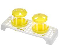 Kimmel Juego de salero y pimentero, plástico, amarillo, pequeño