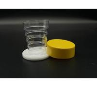 Kimmel Vaso plegable original con espejo para picnic, viajes, hogar, vaso plegable para cepillos de dientes, al aire libre, senderismo, camping