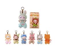 KIMMON Peluche Coleccionable Blind Box - Serie I’m MIMON, Animales articulables con Charm, diseños limitados, 15-18 cm - 1 Unidad aleatoria (DEQUBE 920D00358)