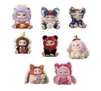 KIMMON Peluche Coleccionable Blind Box - Serie Regain Myself, articulable, 6 Figuras + 2 secretas, 16-18 cm - 1 Unidad aleatoria (Deqube 920D00313)