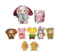 KIMMON Peluche Coleccionable Blind Box - Serie Spring New Growth, articulable, 6 Figuras + 2 secretas, 17-18 cm - 1 Unidad aleatoria (Deqube 920D00312)