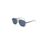 KIMOA - Daytona BioCrema - gafas de sol hombre y mujer, gafas de sol polarizadas - One Size - gris oscuro y transparnte con lente azul sólido