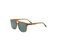 KIMOA - Gafas Deportivas Hombre, Gafas de Sol Hombre Polarizadas, Gafas de Sol Mujer- Talla Única - Gafas Cuadradas Camel y Lentes Gris Versoso- 100% Bio Acetato