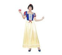 Kimokawaii Disfraz Blancanieves Largo Talla XL TAMAÑO Adulto