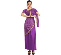 Kimokawaii DISFRAZ BOLLYWOOD INDIA MORADO (Talla XL)