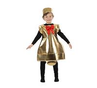 Kimokawaii DISFRAZ DE CAMPANA DE BELEN INFANTIL (7-9 años)