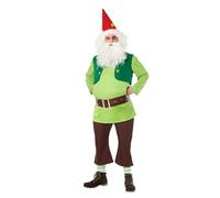 Kimokawaii DISFRAZ DE ENANITO VERDE ADULTO (T-XXL)
