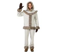 Kimokawaii Disfraz de Esquimal Hombre T-XXXL