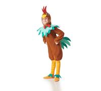 Kimokawaii DISFRAZ DE GALLO MARRON 10-12 años