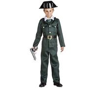 Kimokawaii Disfraz de Guardia Civil Infantil (5-6 años)